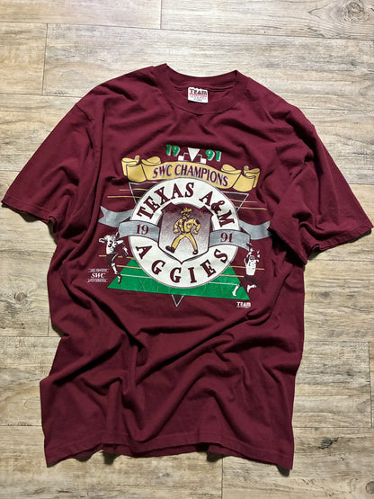 Vintage 90’s Texas A&M Aggies T