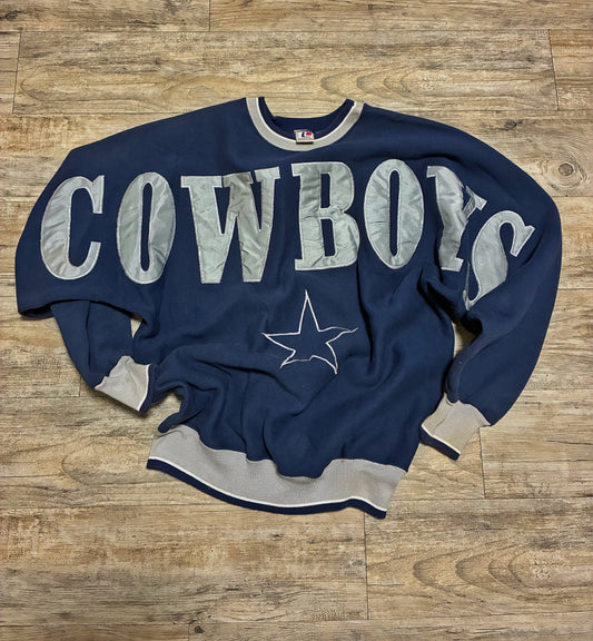 Vintage 90’s Dallas Cowboys Aop Crewneck