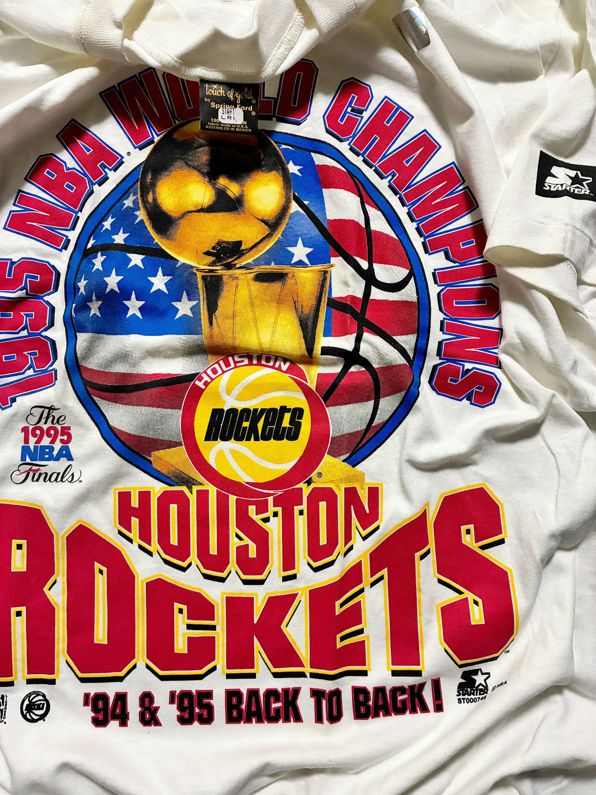 Houston Rockets 1995 championship Trophy T