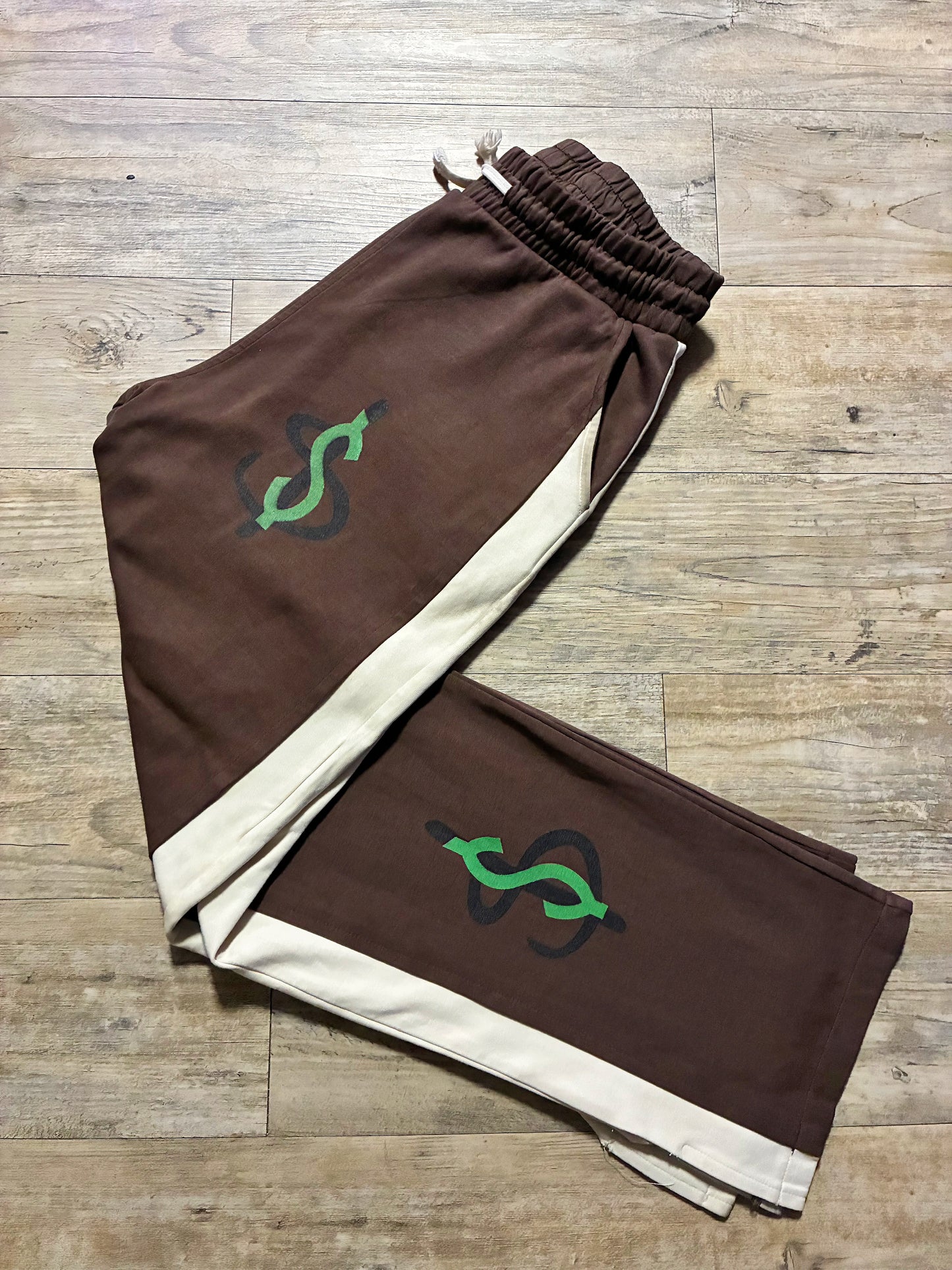 Money $ Flooded Sweatpants