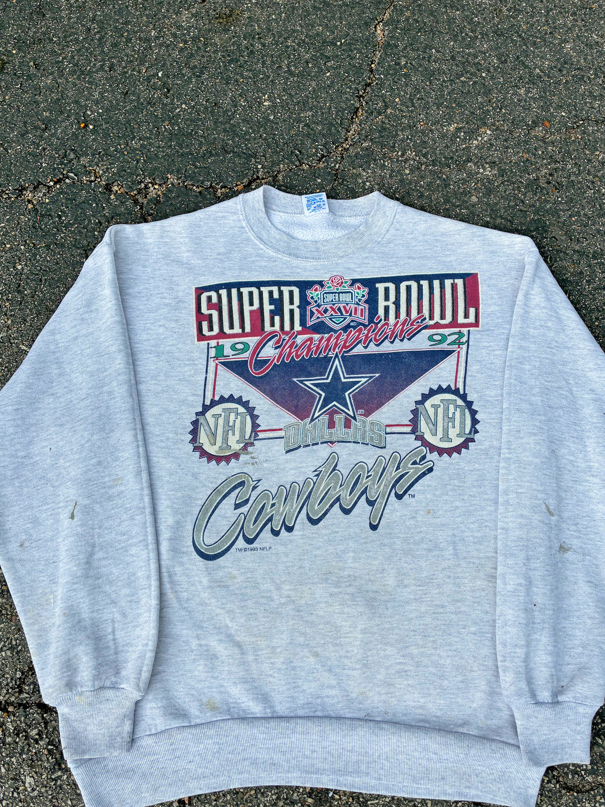 Vintage 92’ Dallas Cowboys Super Bowl Crewneck