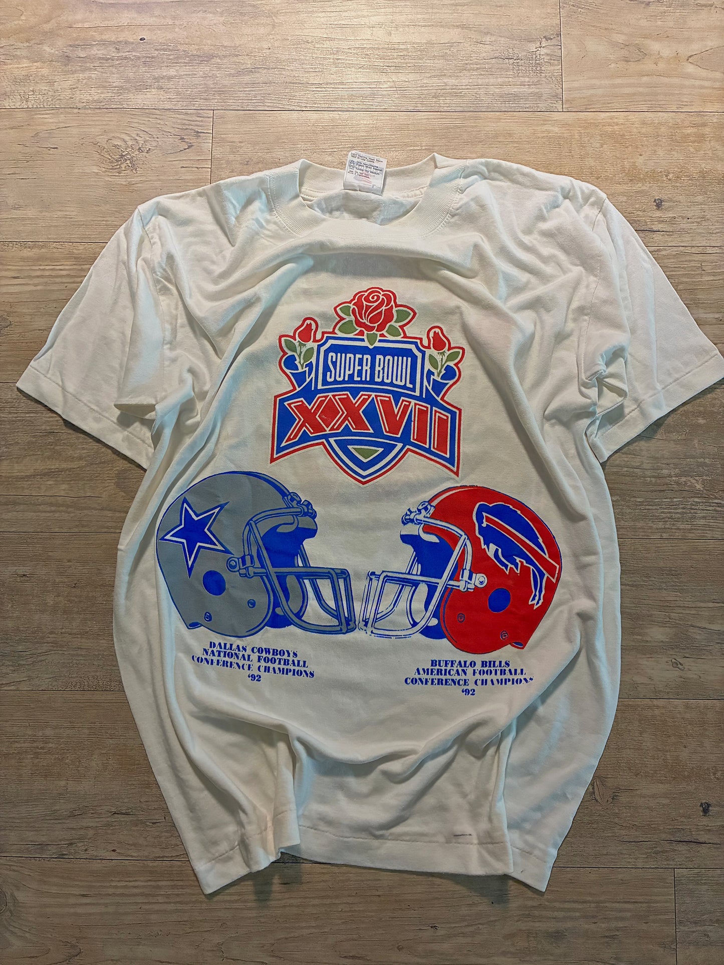 Vintage Dallas vs Bills Super Bowl T