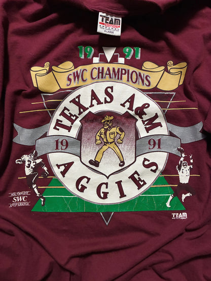 Vintage 90’s Texas A&M Aggies T