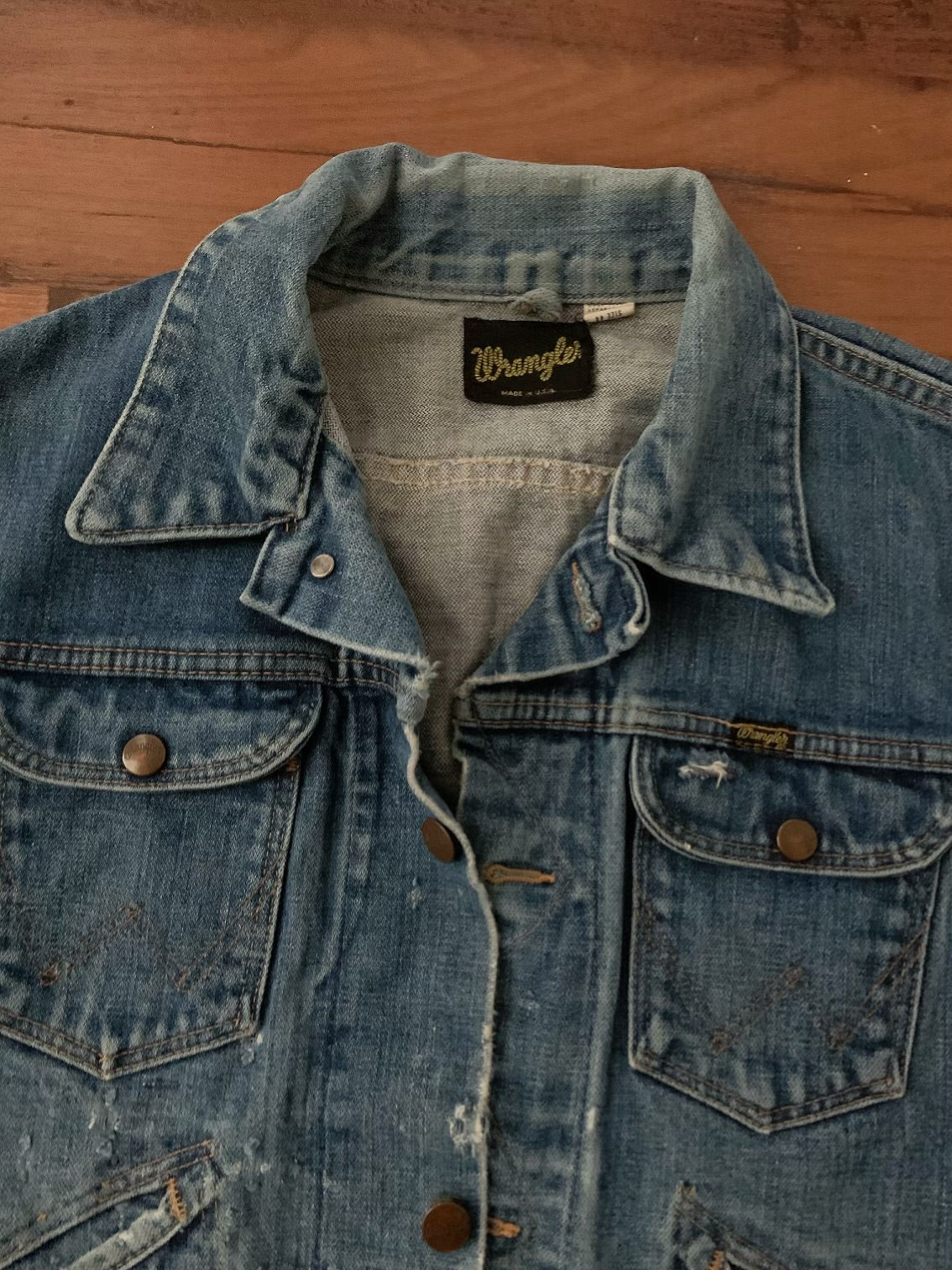 1960’s vintage wranglers denim jacket