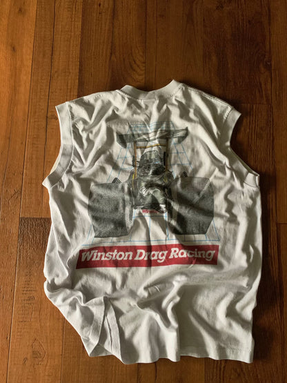 vintage 1980’s Winston racing cutoff